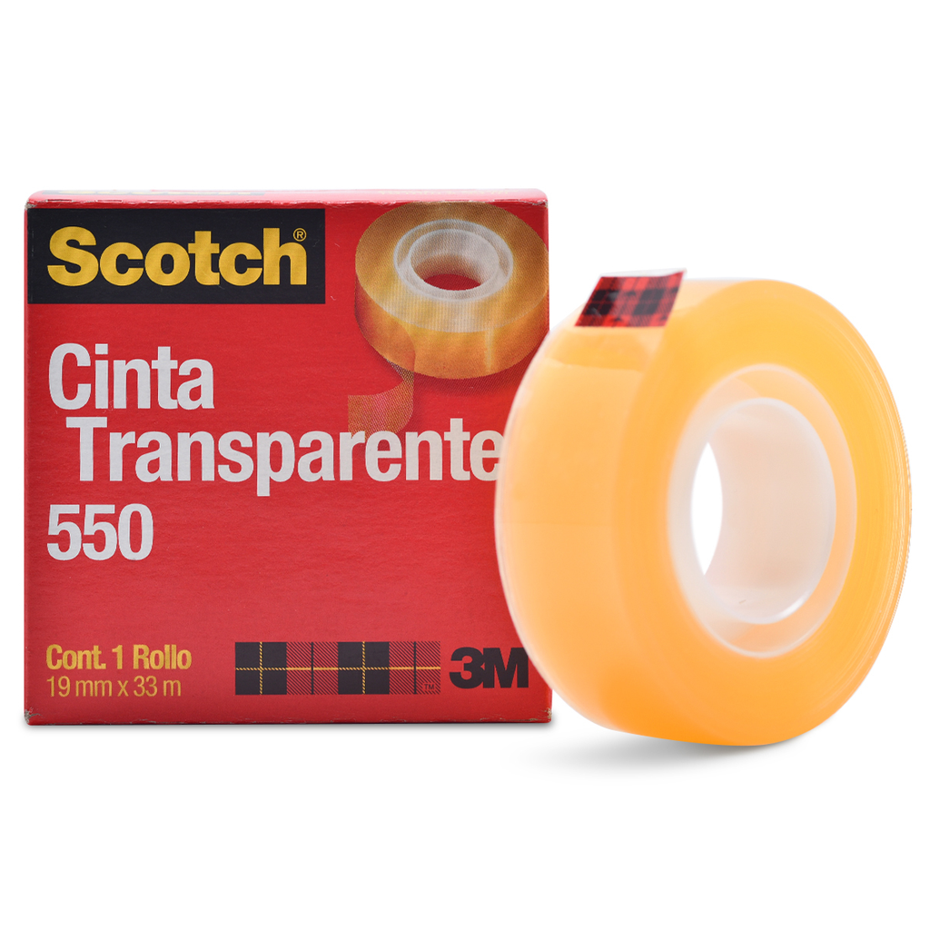 CINTA TRANSPARENTE 19X33 - 3M