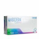 GUANTES DE LÁTEX "AMBIDERM COLORFULL"