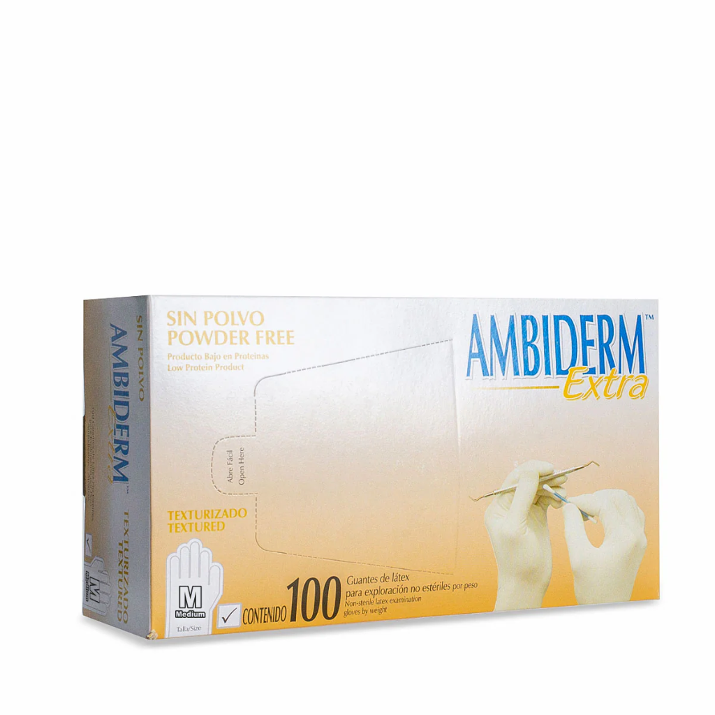 GUANTES DE LÁTEX "AMBIDERM EXTRA"