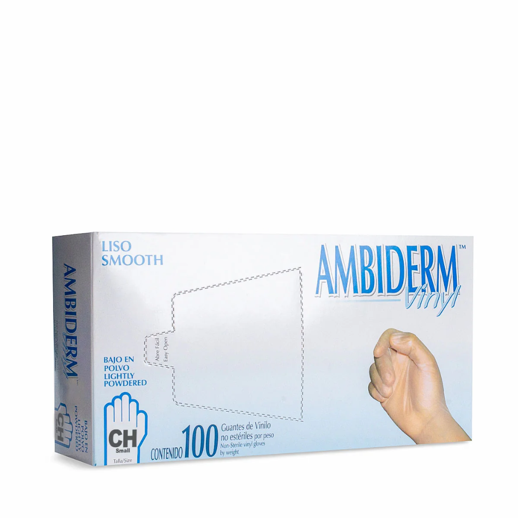 GUANTES DE VINIL "AMBIDERM VINYL"
