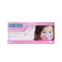 CUBREBOCAS ROSA CON PANDAS "AMBIDERM INFANTIL"  