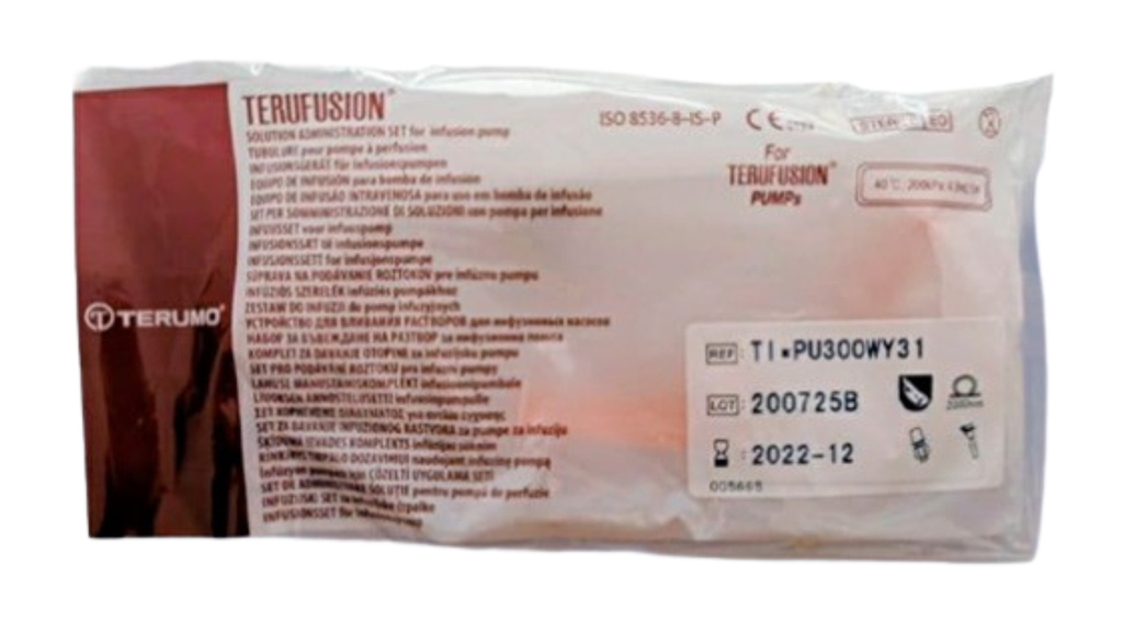 EQUIPO DE ADMINISTRACIÓN STANDARD P/BOMBA SMART TERUMO 9TI*PU300WY31