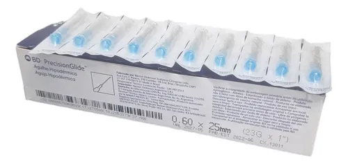 AGUJA HIPODERMICA 25MM 6DMM 23G 1 BD 300388
