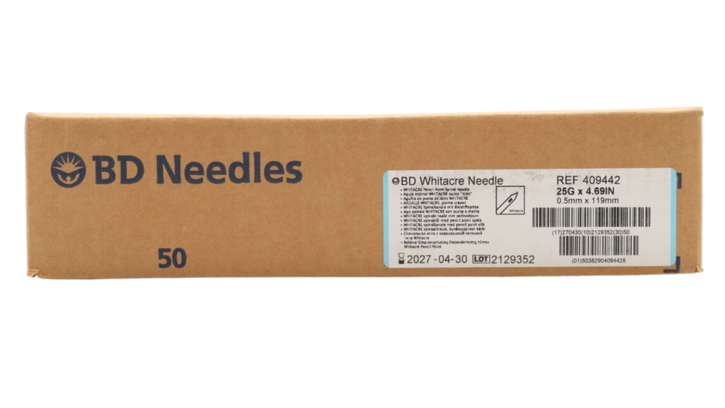 AGUJA WHITACRE 25x4 11/16 BD 409442