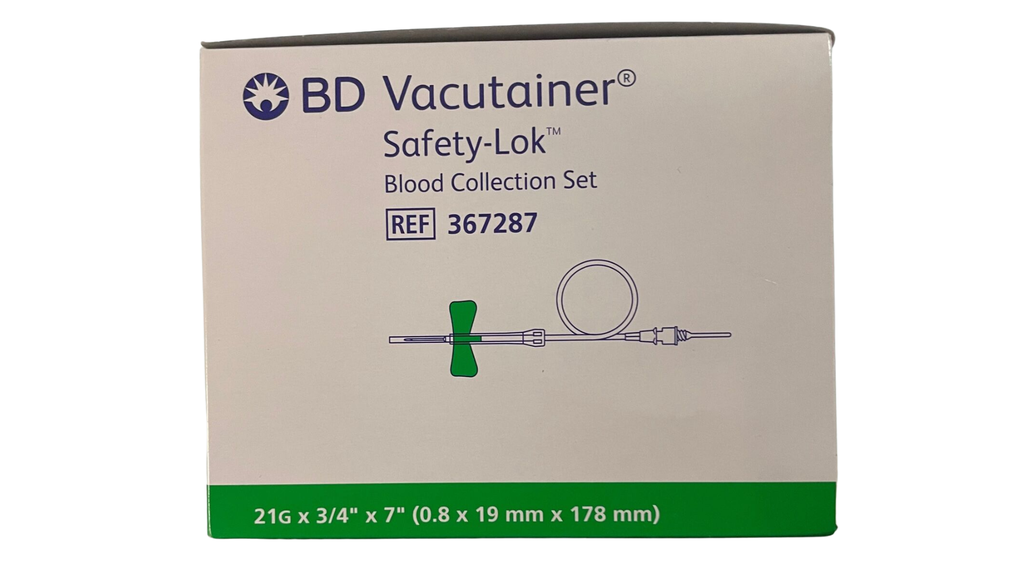 EQUIPO ALADO SAFETY-LOK 21Gx19mm / 7" BD 367287