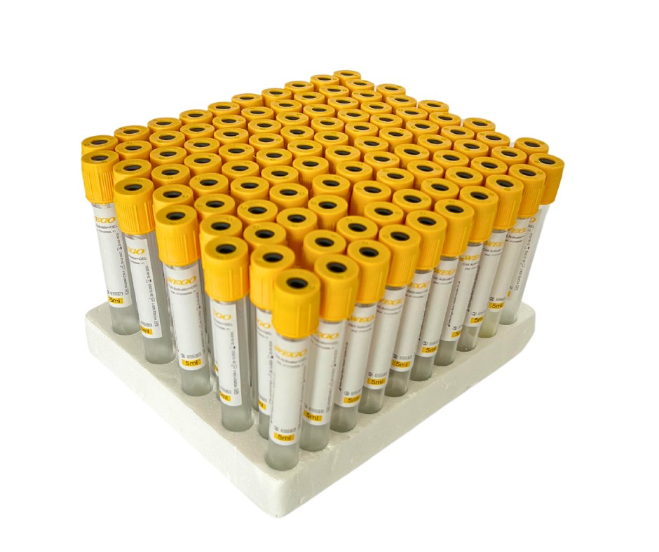 TUBO ORO 5ML WEGO P131005ML-Y