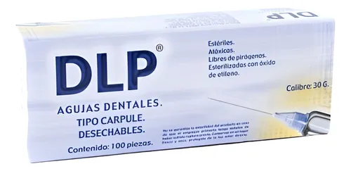 AGUJA DENTAL CAL. 30 EXTRA CORTA (DL) AGD30XCORTA-DLP