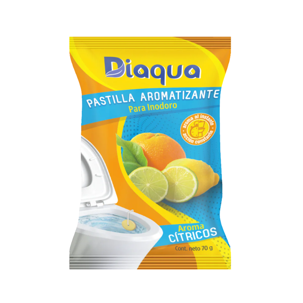 PASTILLA AROMATIZANTE PARA INODORO CÍTRICOS DIAQUA  