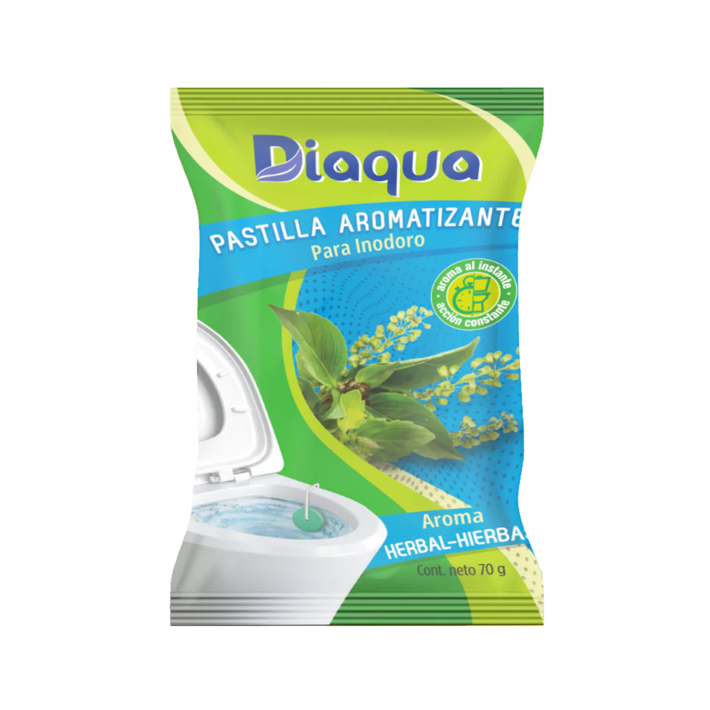 PASTILLA AROMATIZANTE PARA INODORO HERBAL DIAQUA   
