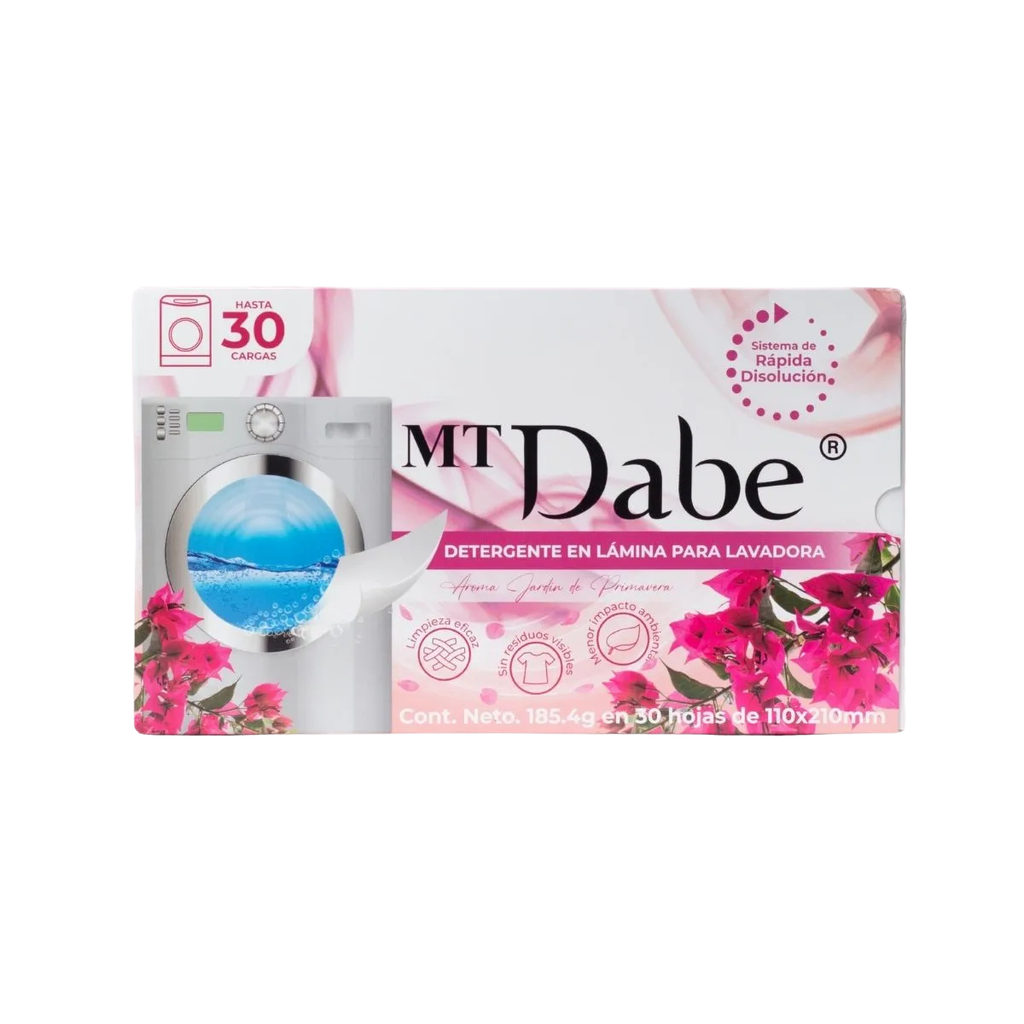 DETERGENTE EN LAMINA DABE JARDIN DE PRIMAVERA 