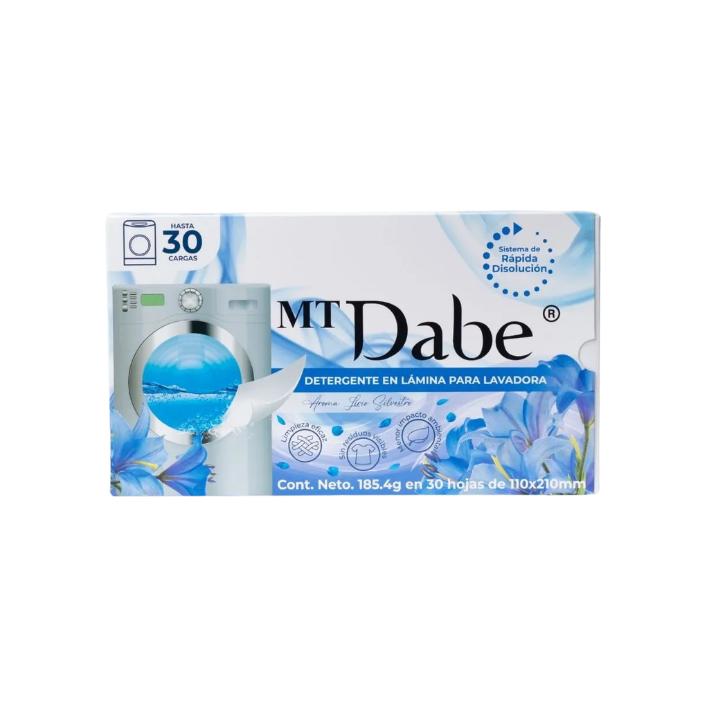 DETERGENTE EN LAMINA DABE LIRIO SILVESTRE 