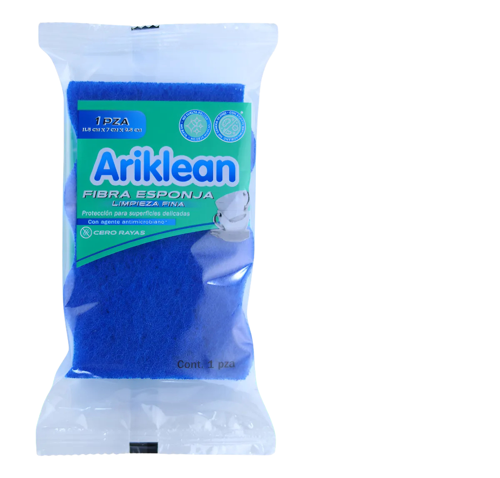 FIBRA ESPONJA LIMPIEZA FINA B34 ARIKLEAN