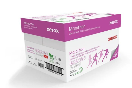 HOJA BLANCA TAMAÑO CARTA - XEROX MARATHON