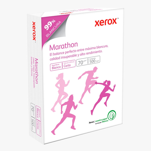HOJA BLANCA TAMAÑO CARTA - XEROX MARATHON 