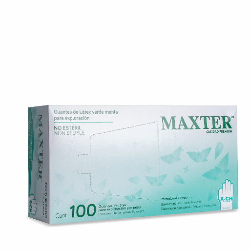 GUANTES DE LÁTEX "MAXTER MENTOLADO" 