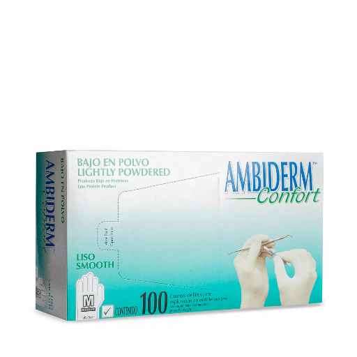 GUANTES DE LÁTEX "AMBIDERM CONFORT"