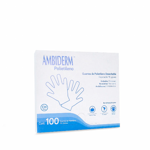 GUANTES DE POLIETILENO "AMBIDERM POLIETILENO"