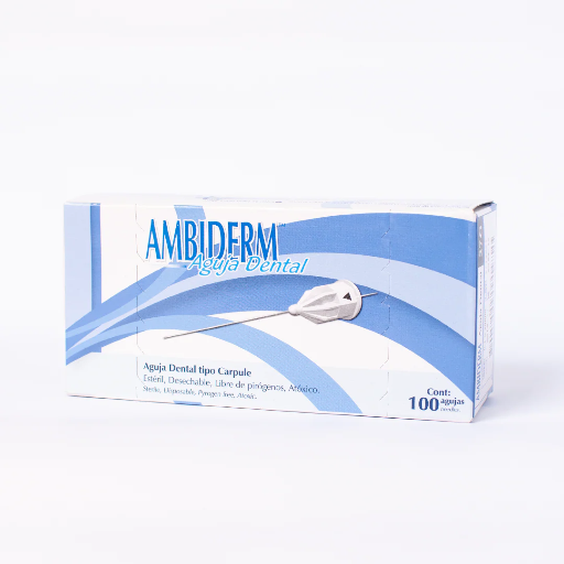 AGUJA DENTAL CORTA 30G "AMBIDERM"