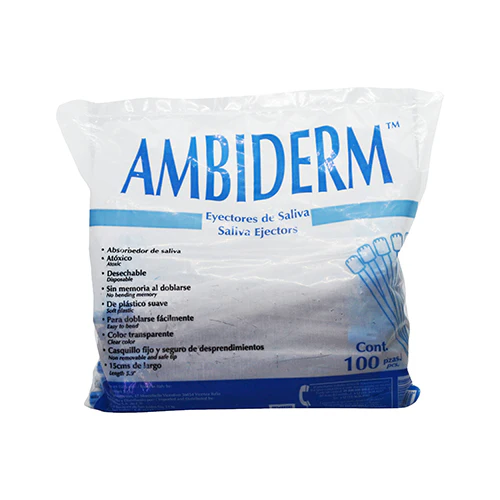 EYECTOR DE SALIVA "AMBIDERM"
