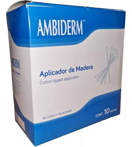 APLICADOR DE MADERA "AMBIDERM" 