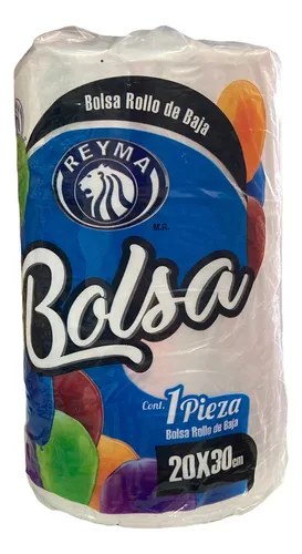 BOLSA ROLLO BAJA ECOBOLSA 20X30