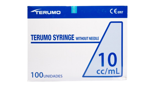 JERINGA 10ML SIN AGUJA TERUMO 6SS+10LM