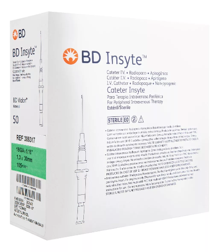 CATETER INSYTE CAL. 18 BD 388317