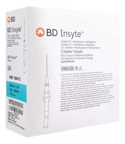 CATETER INSYTE CAL. 22 BD 388312