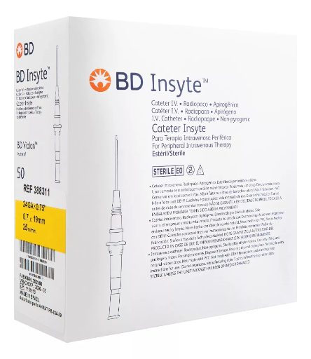 CATETER INSYTE CAL. 24 BD 388311