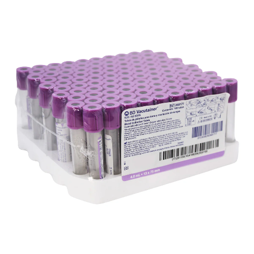 TUBO VACUTAINER LILA 4ML BD 368171