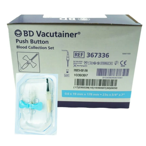 EQUIPO ALADO PUSH BUTTON 23Gx19mm / 7" BD 367336