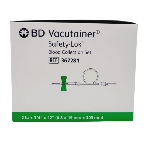 EQUIPO ALADO SAFETY-LOCK 21Gx19mm / 12" BD 367281