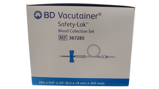EQUIPO ALADO SAFETY-LOCK 25Gx19mm / 12" BD 367285
