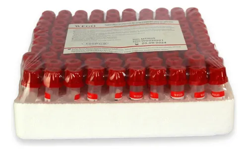 MICROTUBO CON ACTIVADOR DE COAGULACIÓN 0.5ML WEGO MTR05