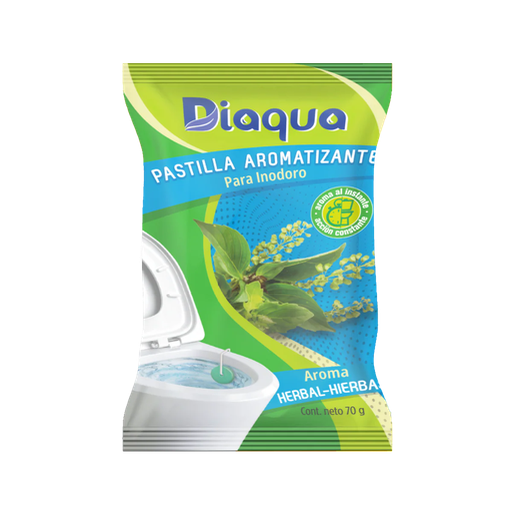 PASTILLA AROMATIZANTE PARA INODORO HERBAL DIAQUA   