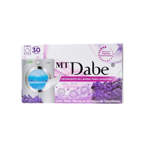 DETERGENTE EN LAMINA DABE LAVANDA 